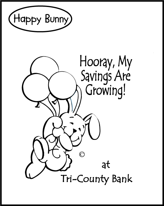 BR Bank Tote Happy Bunny