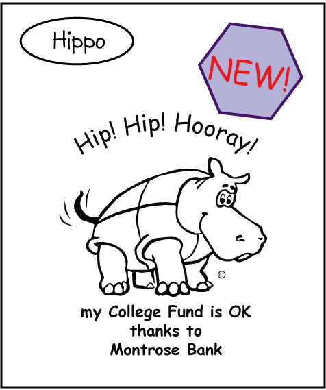 BR Bank Tote Hippo