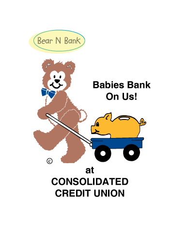 BR CU Bear N Bank