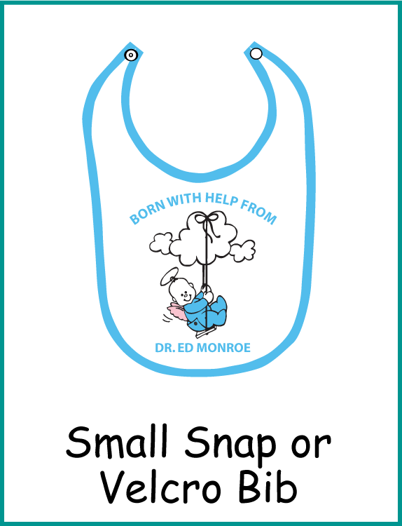 Click here for Small Snap or Velcro Bib